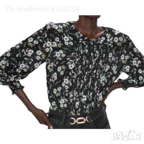Zara дамска риза, снимка 1 - Ризи - 46257922