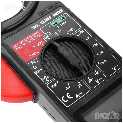 Цифров мултимер с амперклещи и дисплей, модел DT-266C, снимка 11 - Друга електроника - 52588802