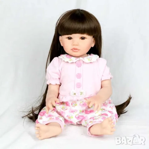 Реборн бебе, Reborn baby doll, реалистична винил кукла. Преродено бебе, снимка 3 - Кукли - 52072271