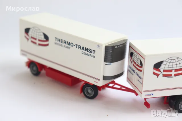 AMW 1:87 H0 VOLVO THERMO KING ХЛАДИЛЕН КАМИОН TIR МОДЕЛ, снимка 5 - Колекции - 50044490