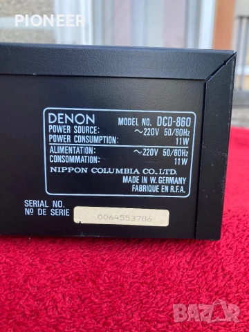 DENON DCD 860, снимка 11 - MP3 и MP4 плеъри - 51242831