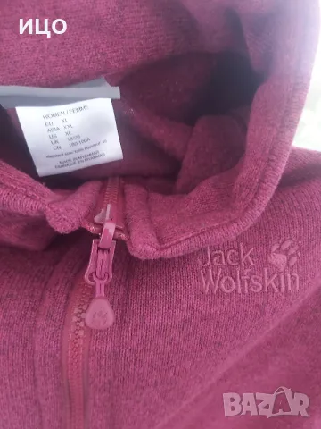 Дамско поларено горнище на Jack Wolfskin, снимка 5 - Суичъри - 43726672