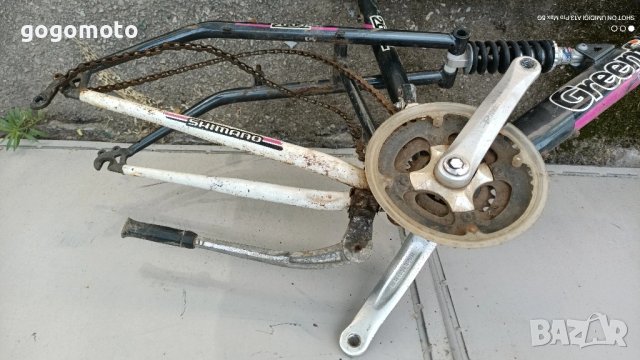 велосипедна рамка, велосипед, колело на части