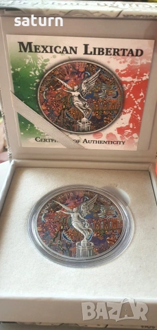 сребърна монета 1 унция мексикански либертад 2018