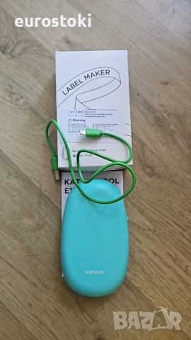 SUPVAN E10 Етикетен принтер с 1 ролка етикет, съвместима с над 40 вида стикери за етикети, снимка 11 - Принтери, копири, скенери - 51109750