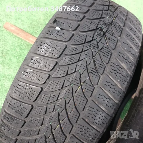 225 55 16 DUNLOP два броя зимни RUN FLAT , снимка 3 - Гуми и джанти - 47245773