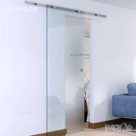 Плъзгаща врата стъклена интериорна 1025 x 2050 mm, снимка 2 - Интериорни врати - 51436149