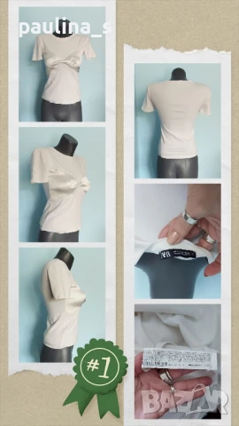 Пет различни броя / Дамска маркова блуза тип тениска , снимка 13 - Тениски - 51101622