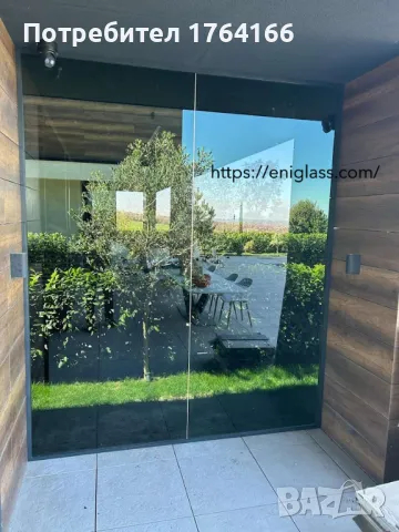 Стъклени врати стъклени прегради безпрофилно остъкление, снимка 5 - Дограми - 49869114