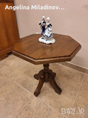 Помощна масичка дъб масив , снимка 2 - Маси - 52817687