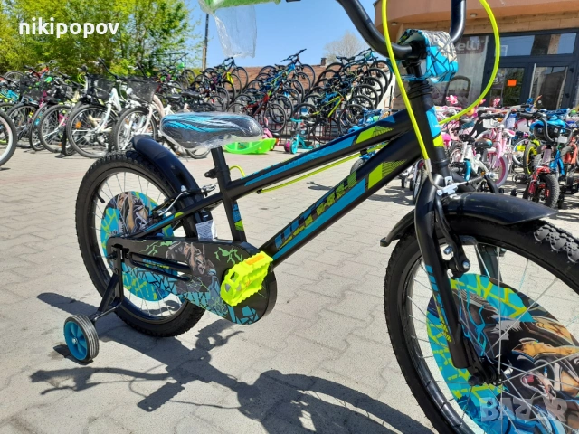 CROSS Велосипед 20" Ultra Kiddy черен, снимка 7 - Велосипеди - 53773223