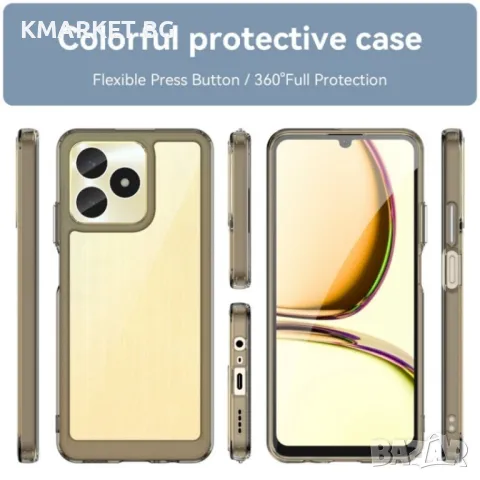 Realme Note 50 Силиконов Калъф Transparent TPU и Протектор, снимка 4 - Калъфи, кейсове - 47897336