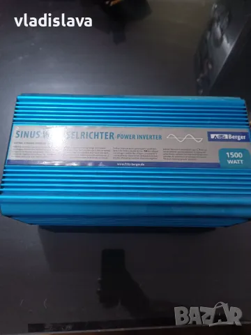 инвертор 12v 220v 1500w реални BERGER, снимка 1 - Други - 47324269