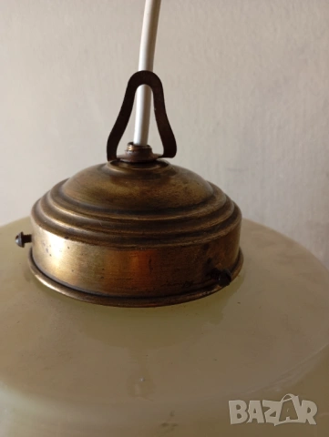 Лампа за таван ,полилей арт деко, снимка 2 - Лампи за таван - 53731024