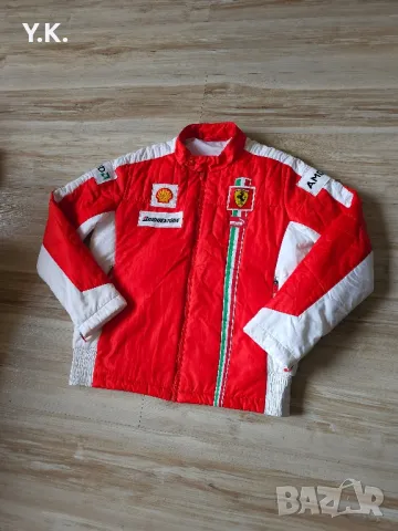 Оригинално мъжко яке Puma x Scuderia Ferrari F1 Team, снимка 2 - Якета - 48206620