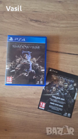 SHADOW of WAR 🎮 Продавам игри за Sony PlayStation 4 – различни жанрове и заглавия 🎮