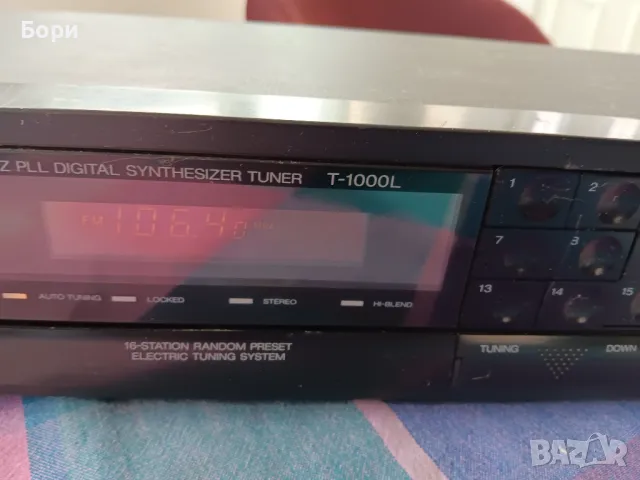 Sansui T-1000L Стерео тунер, снимка 6 - Радиокасетофони, транзистори - 48652896