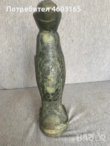 египетска статуя на бога Хор, снимка 8 - Антикварни и старинни предмети - 54174421