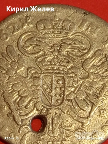 Сребърна монета 7 кройцера 1762г. Франц първи Австрия за КОЛЕКЦИЯ 52620, снимка 12 - Нумизматика и бонистика - 53097341