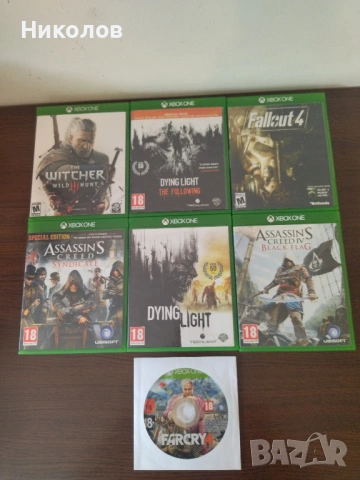 Продавам игри за XBOX One