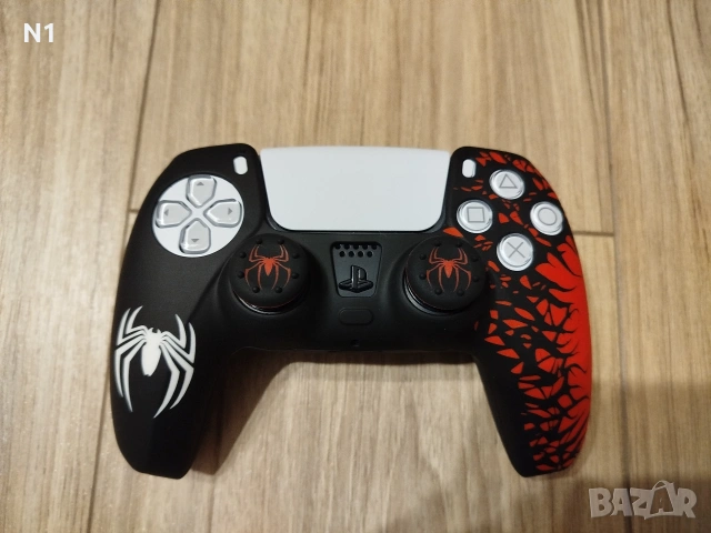 Защитен протектор и скин на Spiderman за джойстик за ps5 