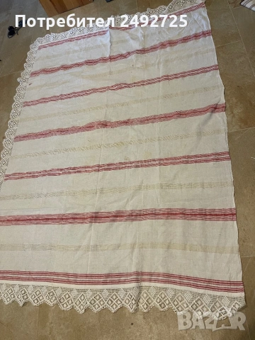 Престилки забрадки шалове чанти платове ръчно тъкани стари, снимка 3 - Антикварни и старинни предмети - 51532523