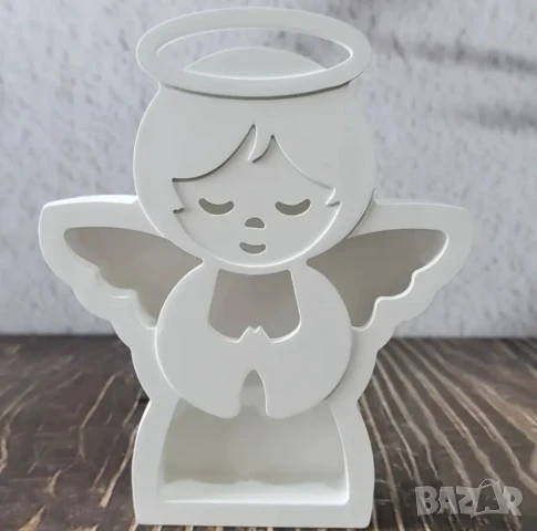 Молд ангел за свещници две части , снимка 3 - Форми - 51290780
