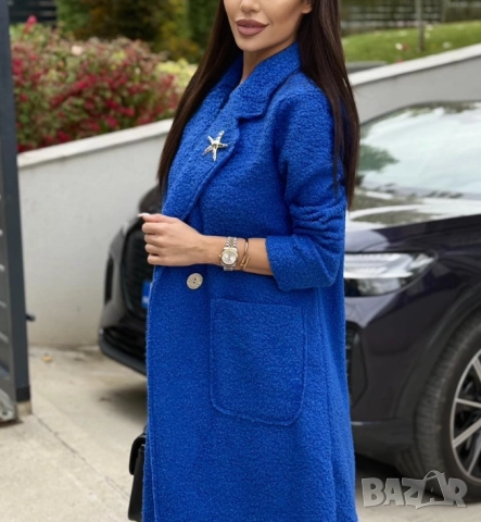 Меки есенни палта от букле 