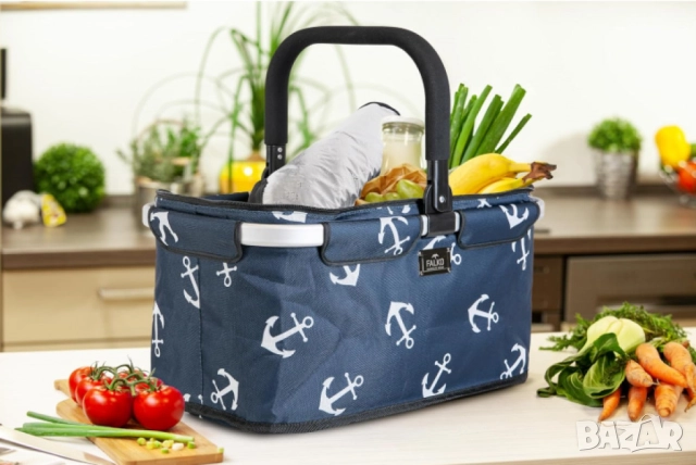 Термо кошница за пазаруване, Genius Falko,  Thermal Shopping Basket, снимка 6 - Други стоки за дома - 52038157