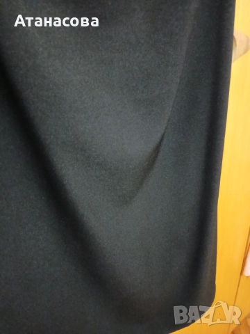 Дълга права пола- черна