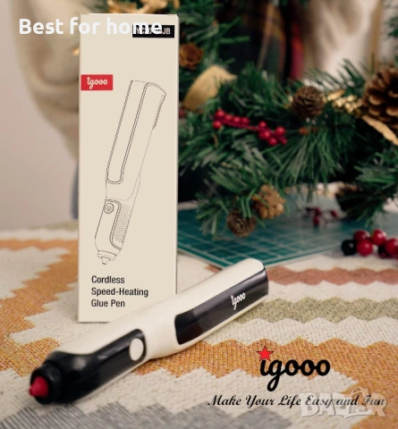 Безжичен пистолет за лепене с бързо нагряване, снимка 5 - Друга електроника - 53055834