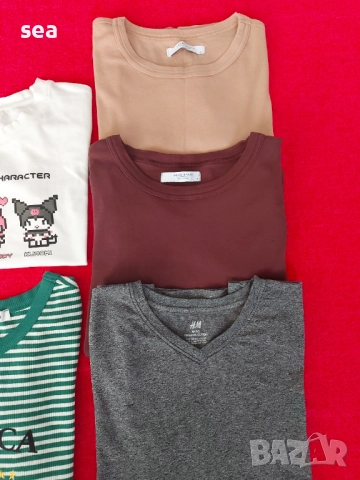 СЕТ тениски 7 бр. за 10 лв. H&M, HOUSE, Sinsay, Koton, CROPP, снимка 3 - Детски тениски и потници - 52445272