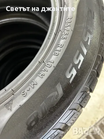 Гуми зимни 235/55/18 4 броя Pirelli 8 мм Грайфер , снимка 10 - Гуми и джанти - 47246597