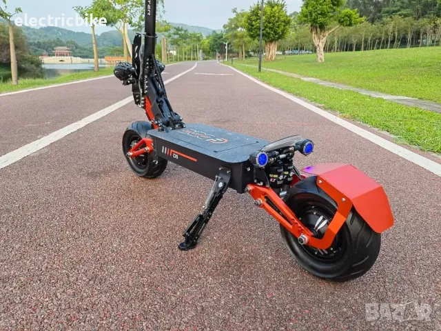 Eлектрически скутер/тротинетка Quickwheel D5 5000W,48V/35Аh,12 inch, снимка 11 - Велосипеди - 47671646