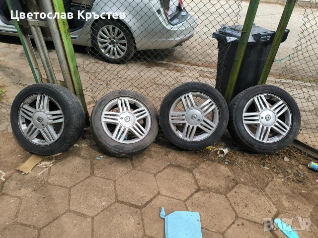 джанти рено Меган 2 с гуми , снимка 4 - Гуми и джанти - 54207126