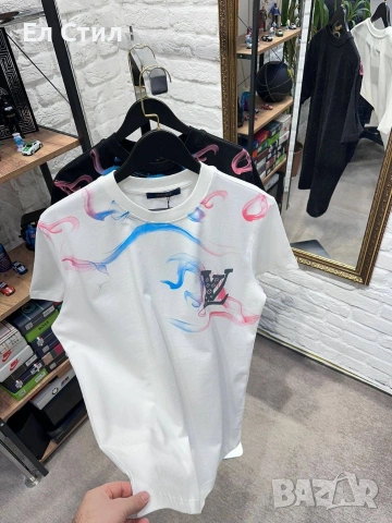 ✨🔥🔥🔥 👍 ✨𝗣𝗿𝗶𝗰e :21€ НА ЕДРО ✨𝗦ı𝘇𝗲: S M L XL XXL 📌5 бр, снимка 2 - Тениски - 53659459