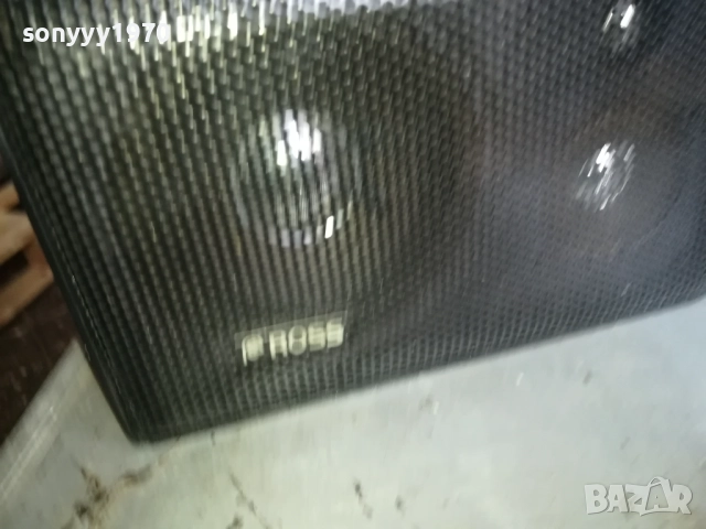 ROSS METTAL SPEAKERS-ВЧЕРА ВНОС ОТ SWISS 0711251538LCHERY2, снимка 11 - Тонколони - 52333311