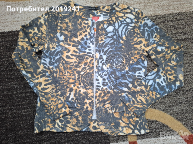Ефектно сако в нежни цветове, снимка 2 - Сака - 53215351