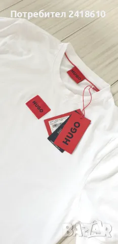 Hugo Boss HUGO Diragolino212 Cotton Mens Size M НОВО! ОРИГИНАЛНА Мъжка Тениска!, снимка 1 - Тениски - 49512971