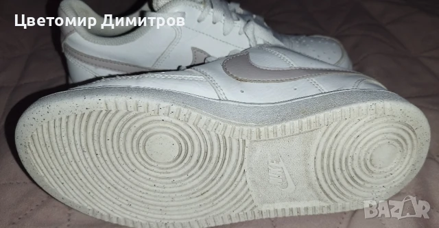 Бели маратонки Nike - качествена кожа!, снимка 4 - Детски маратонки - 51181867