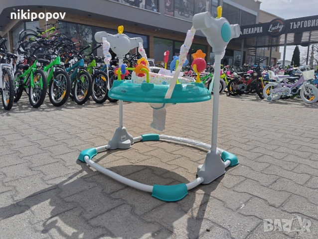 MONI Детско бънджи VISTA син, снимка 10 - Проходилки - 53565162