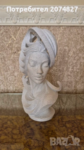 Женски бюст (статуетка, ваза), снимка 5 - Арт сувенири - 53534032
