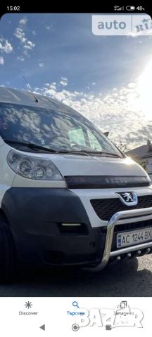 сенник и спойлер дефлектор преден капак Sprinter ducato jumper reily boxer