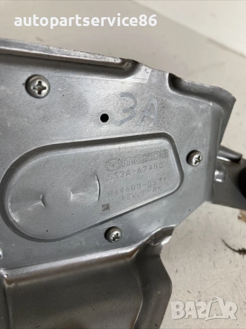 Мотор за задна чистачка за Mazda 6 2.0D Estate (2009) 849600-0571, снимка 3 - Части - 53705599