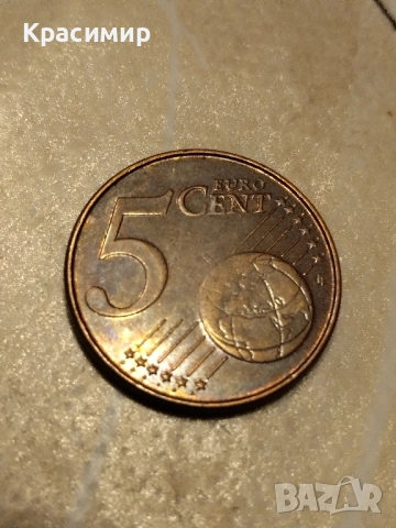 5 евро Цент.2006 г, снимка 2 - Нумизматика и бонистика - 51501607