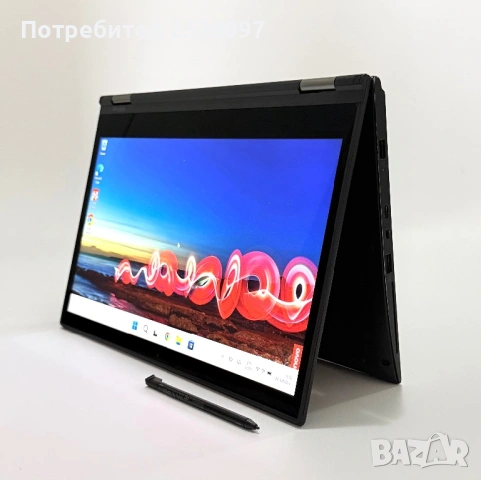 Lenovo ThinkPad X380 Yoga/13.3” IPS Touch/i5-8250U/512GB NVMe/8GB DDR4, снимка 2 - Лаптопи за работа - 54008441