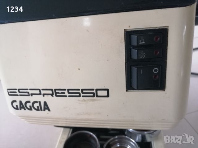 Кафе машина Gaggia, снимка 2 - Кафемашини - 45750429