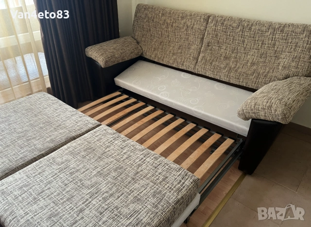 Кожен диван , снимка 3 - Дивани и мека мебел - 53951877