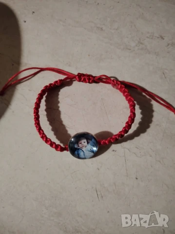 Гривна със снимка и стъклено покритие  , снимка 4 - Гривни - 51172926