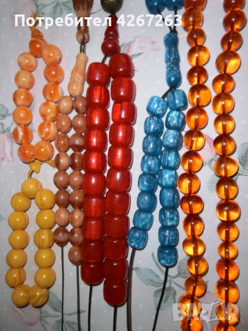 Винтидж броеници и огърлица, снимка 3 - Антикварни и старинни предмети - 52297284